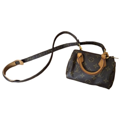 Nano Speedy / Mini HL leather handbag
