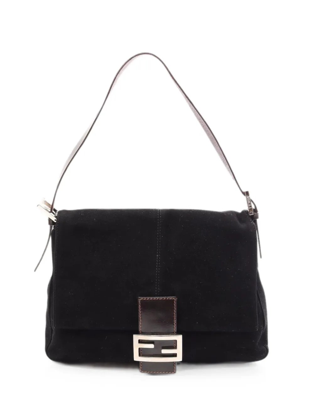 2010s Mamma Baguette suede shoulder bag