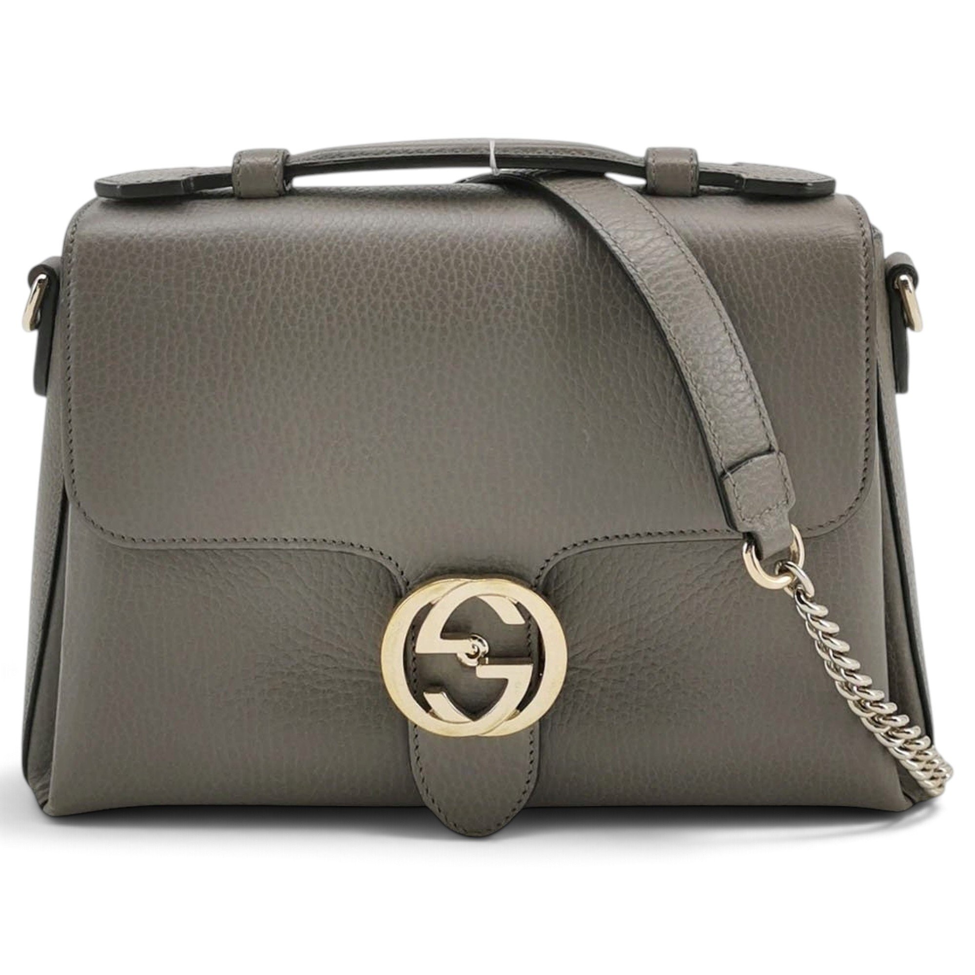 Leather handbag