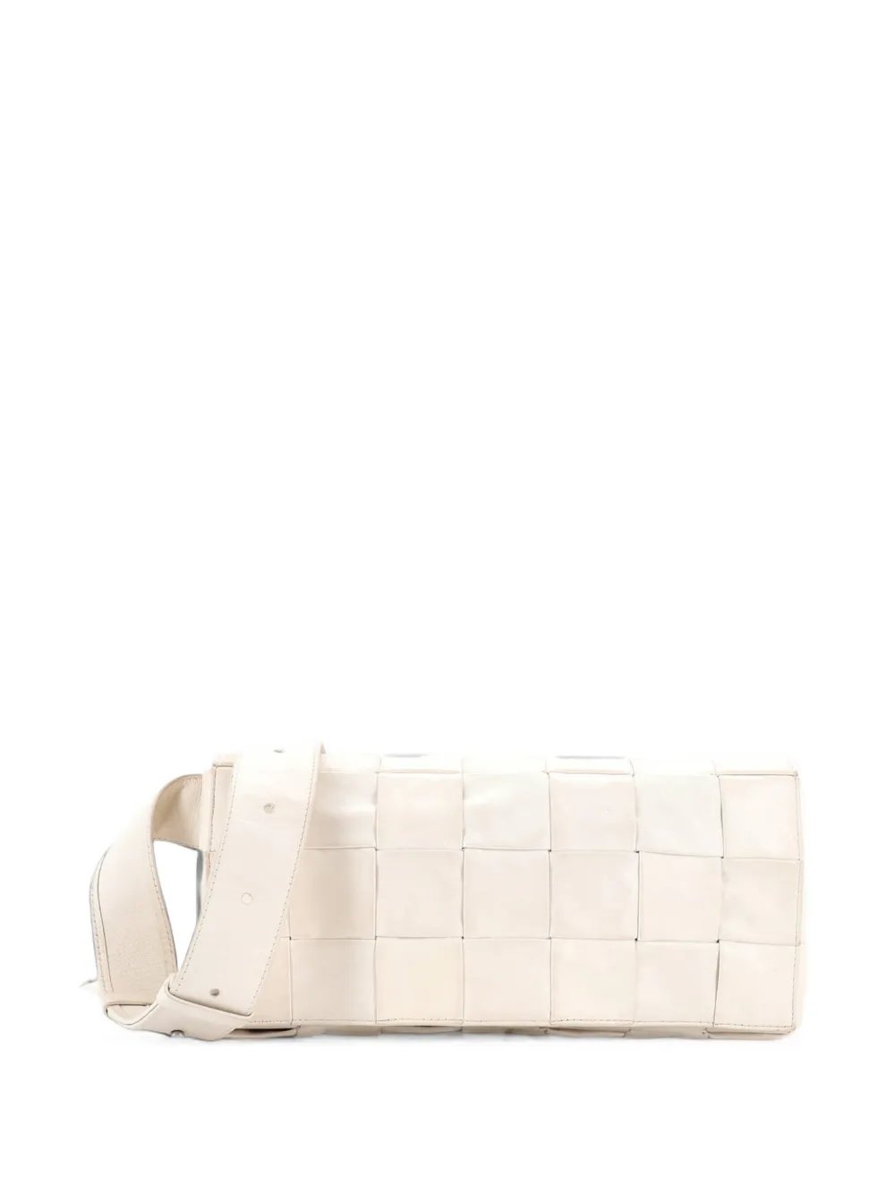 Stretch Cassette Maxi Intrecciato Leather Large crossbody bag