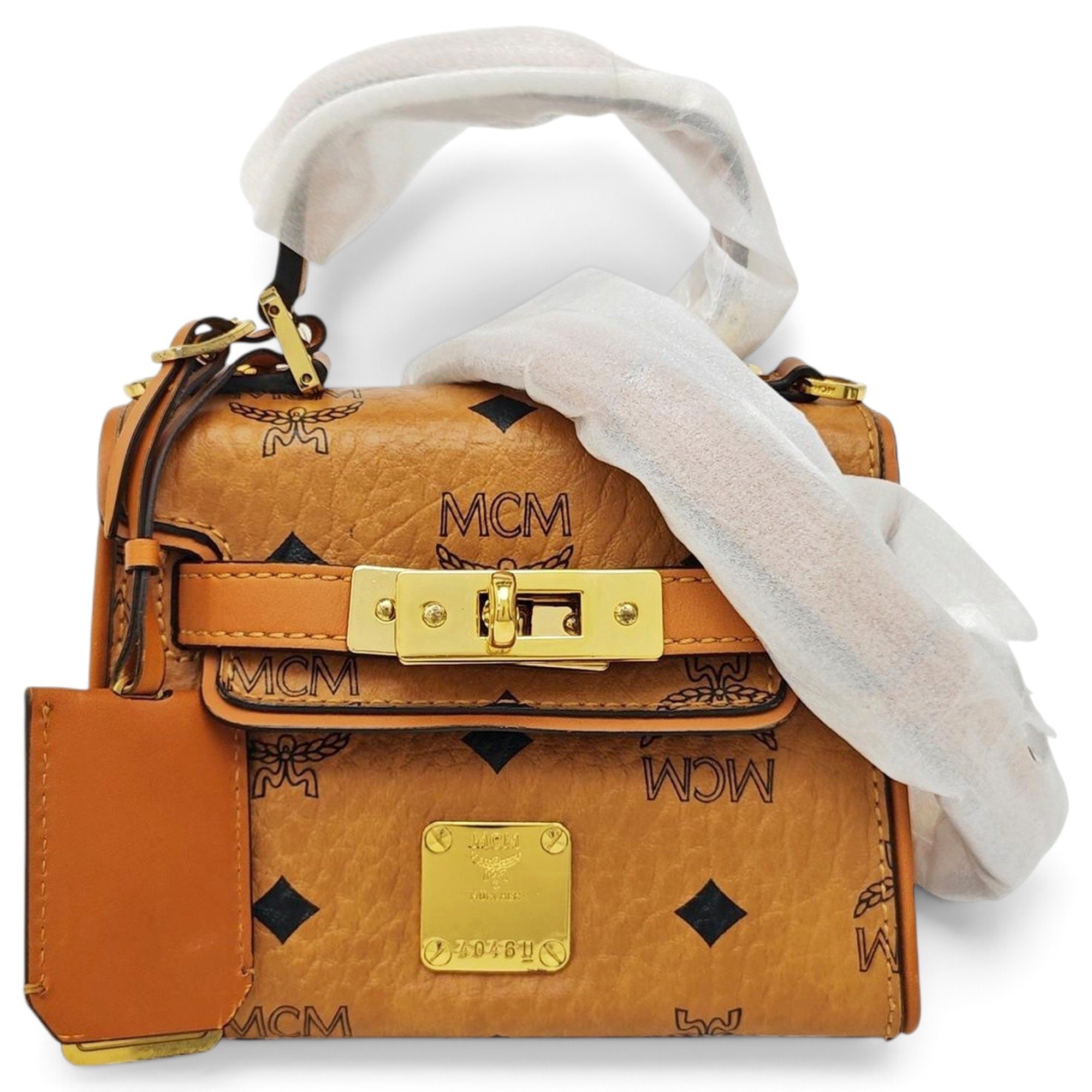 Leather handbag