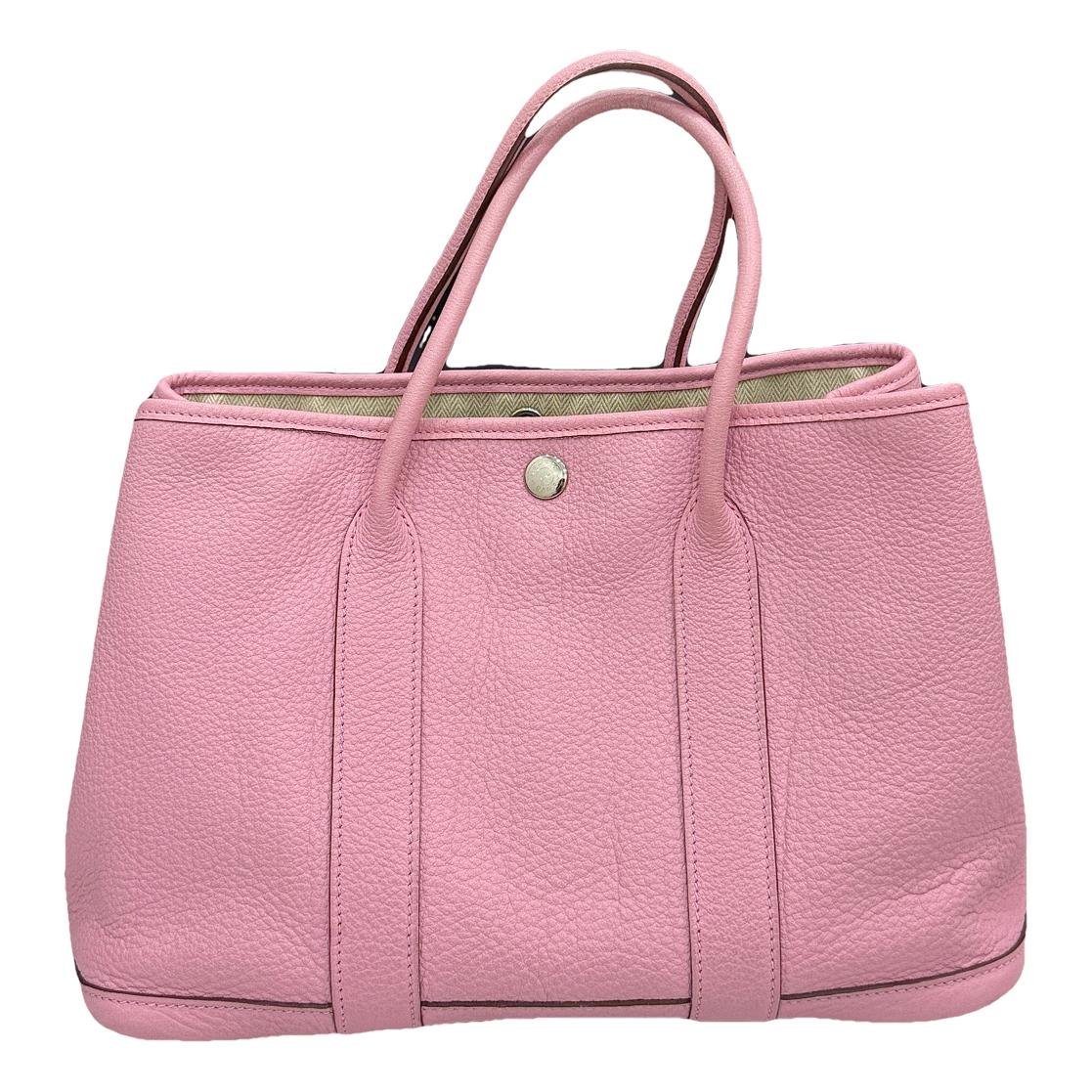 Garden Party leather handbag