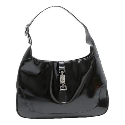 Jackie patent leather handbag