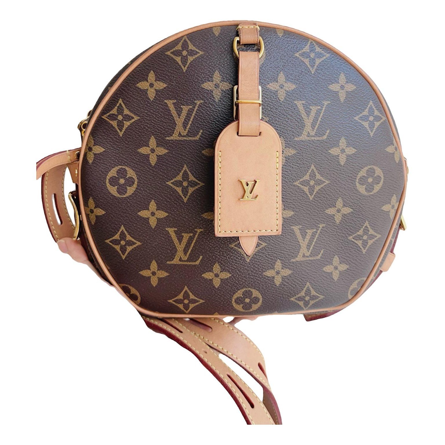 Boîte chapeau souple leather crossbody bag