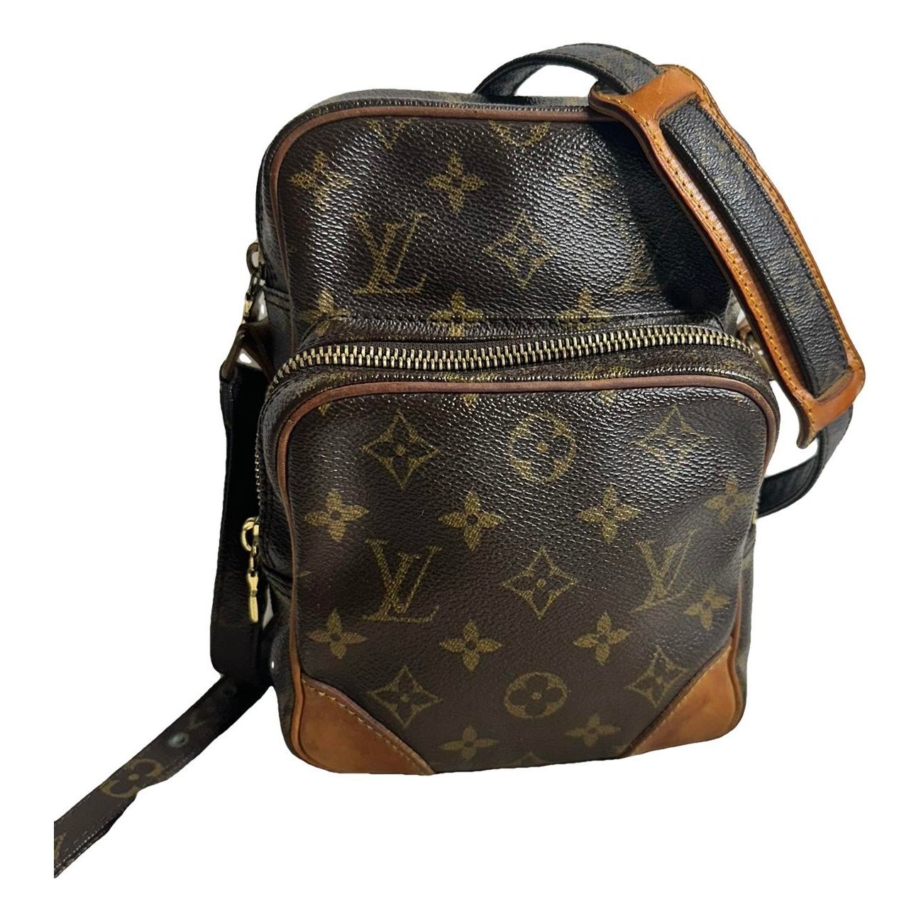 Amazon leather crossbody bag