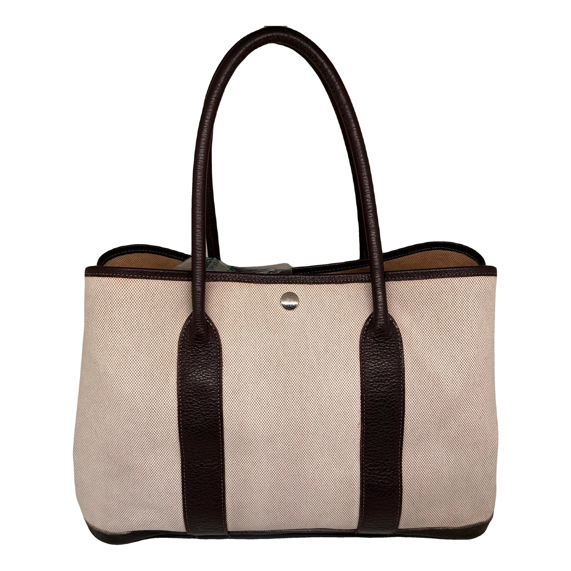 Hermes Garden Party 36 Handbag Beige