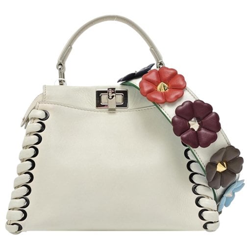 Peekaboo leather handbag