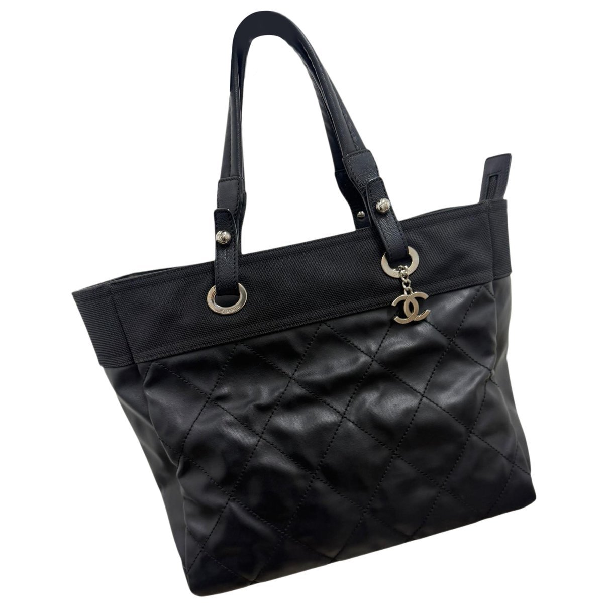 Paris-Biarritz leather tote