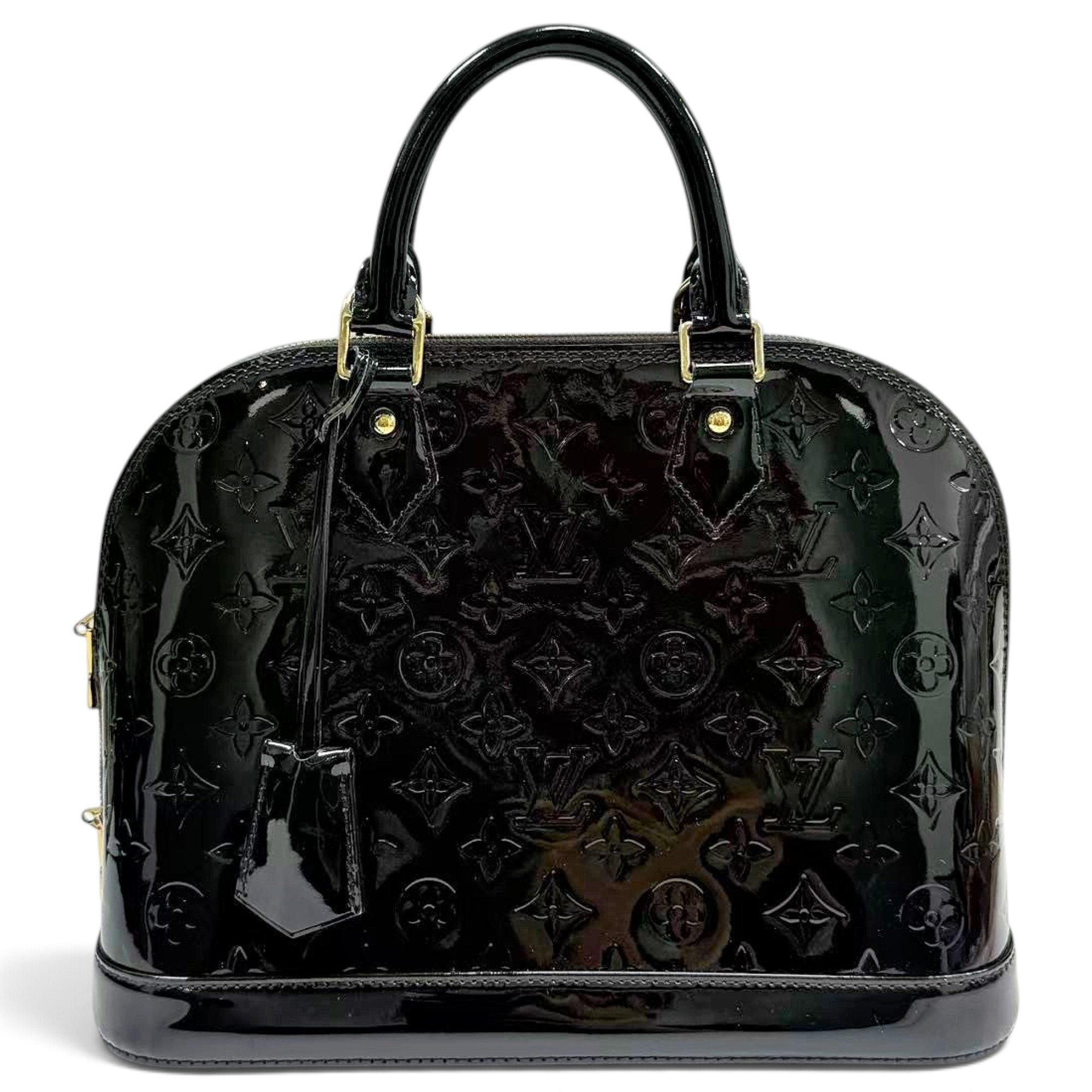 Alma patent leather handbag