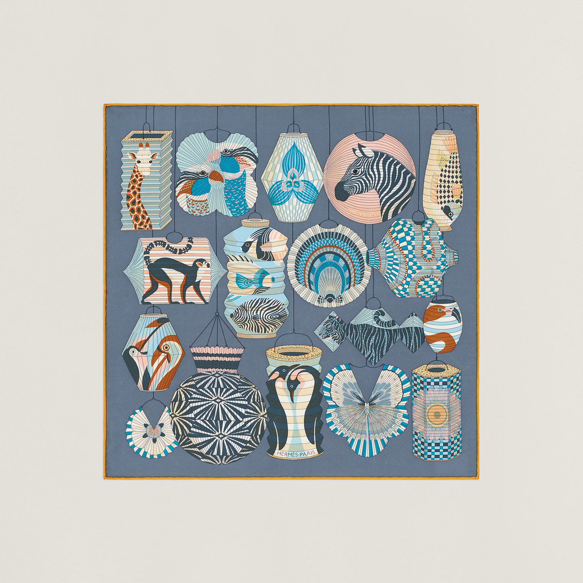 Lanternes, Ballons et Cocardes scarf 45