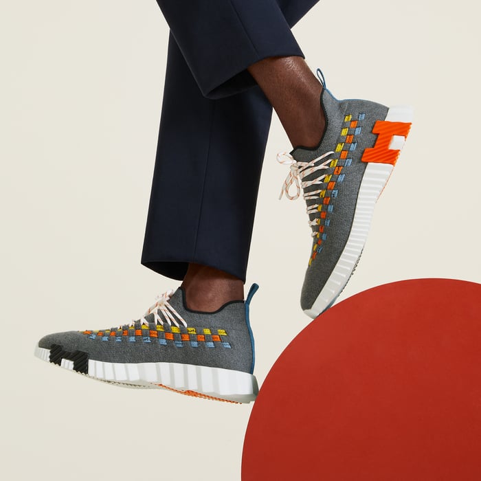 Multicolore Gris Osmium Flex Slip-on Sneaker