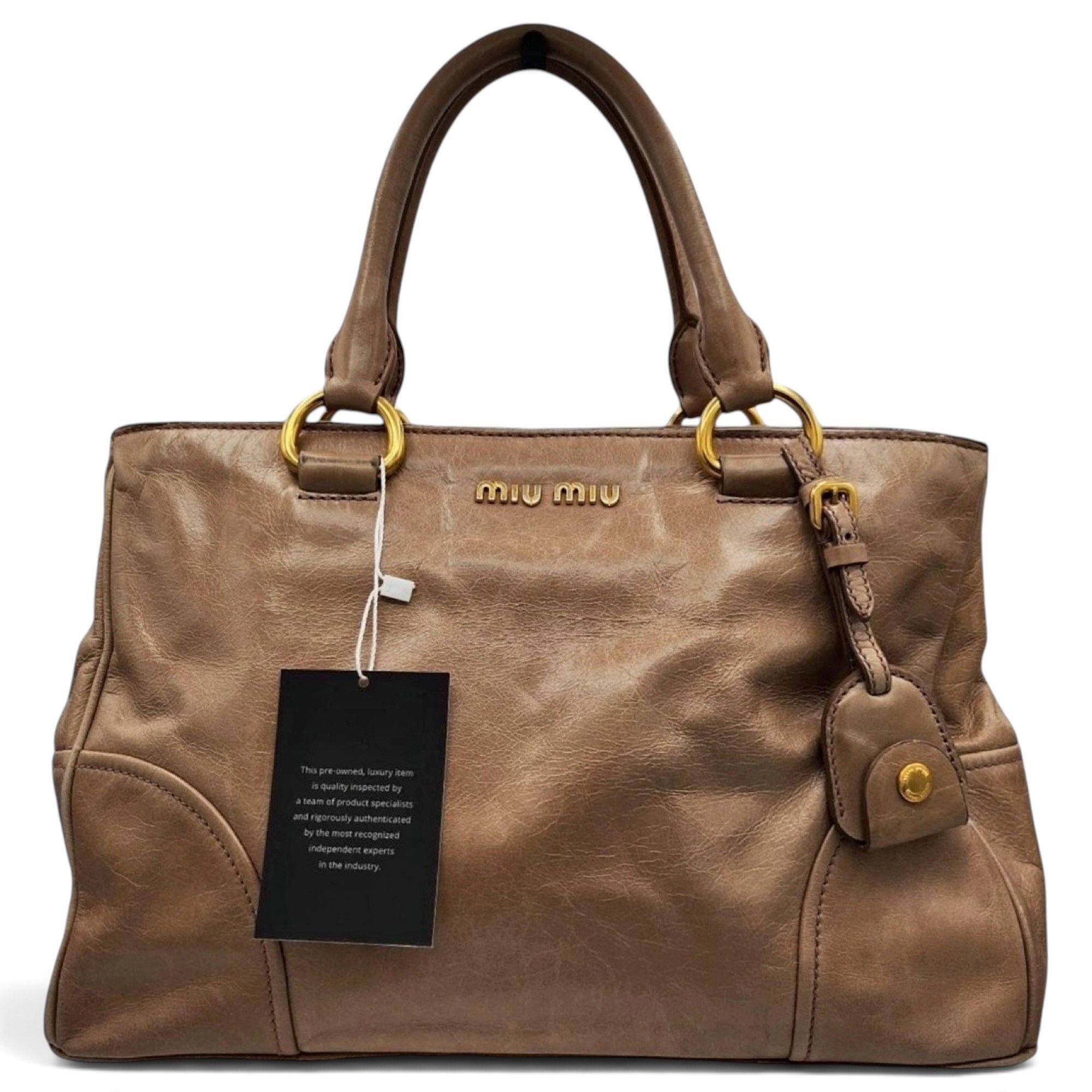 Vitello leather handbag