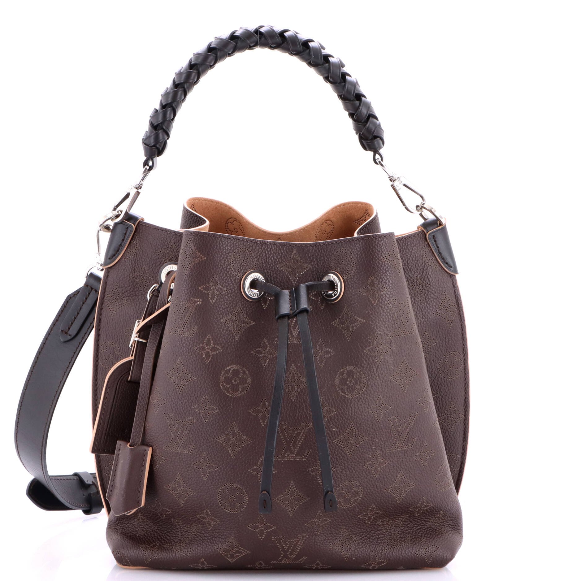 Louis Vuitton Muria Bucket Bag Mahina Leather