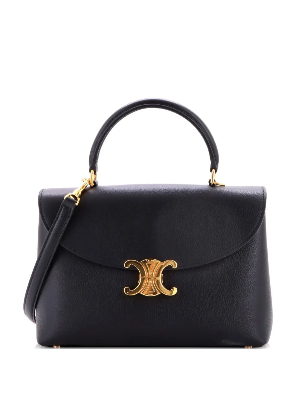 Nino Top Handle Bag Leather Medium satchel