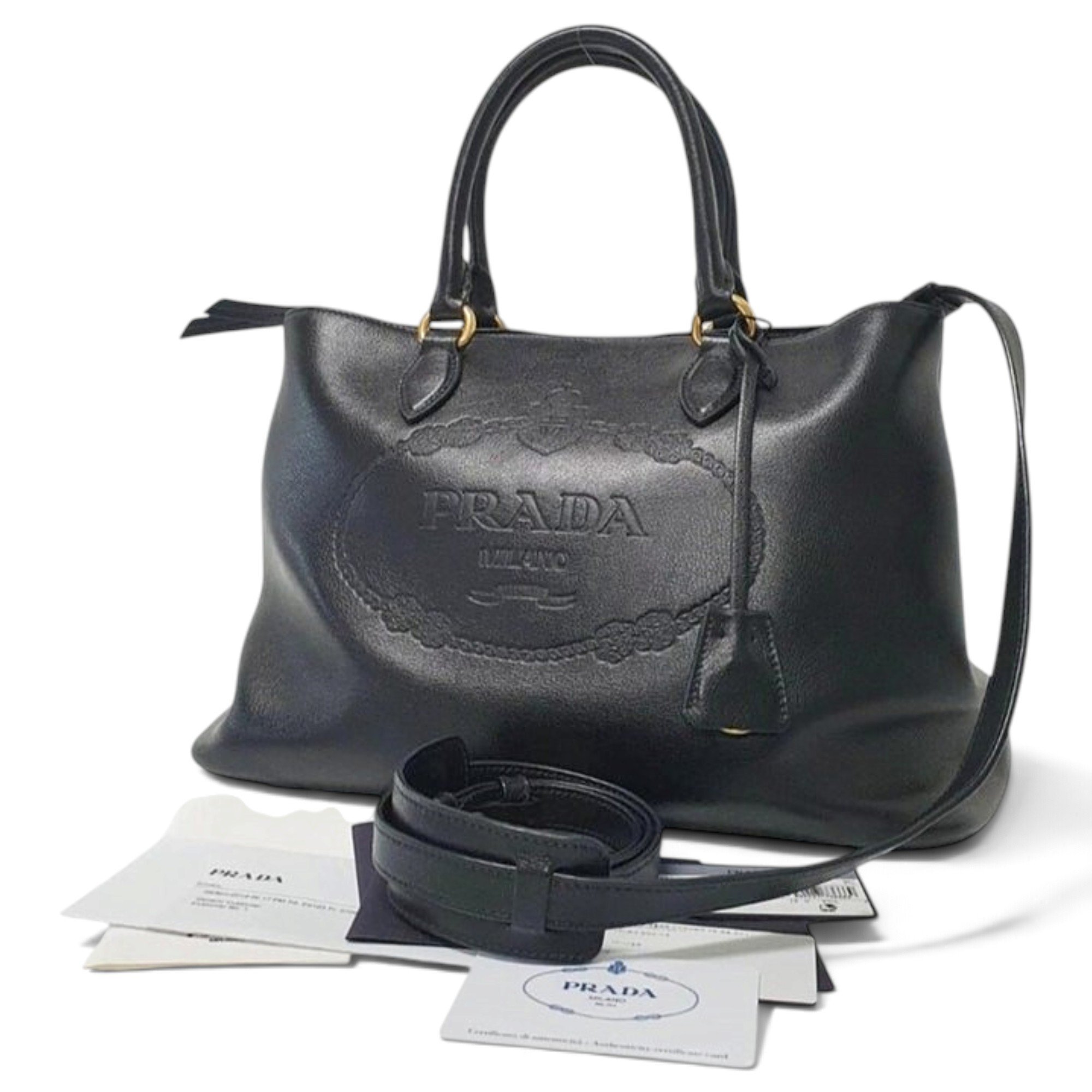 Leather crossbody bag