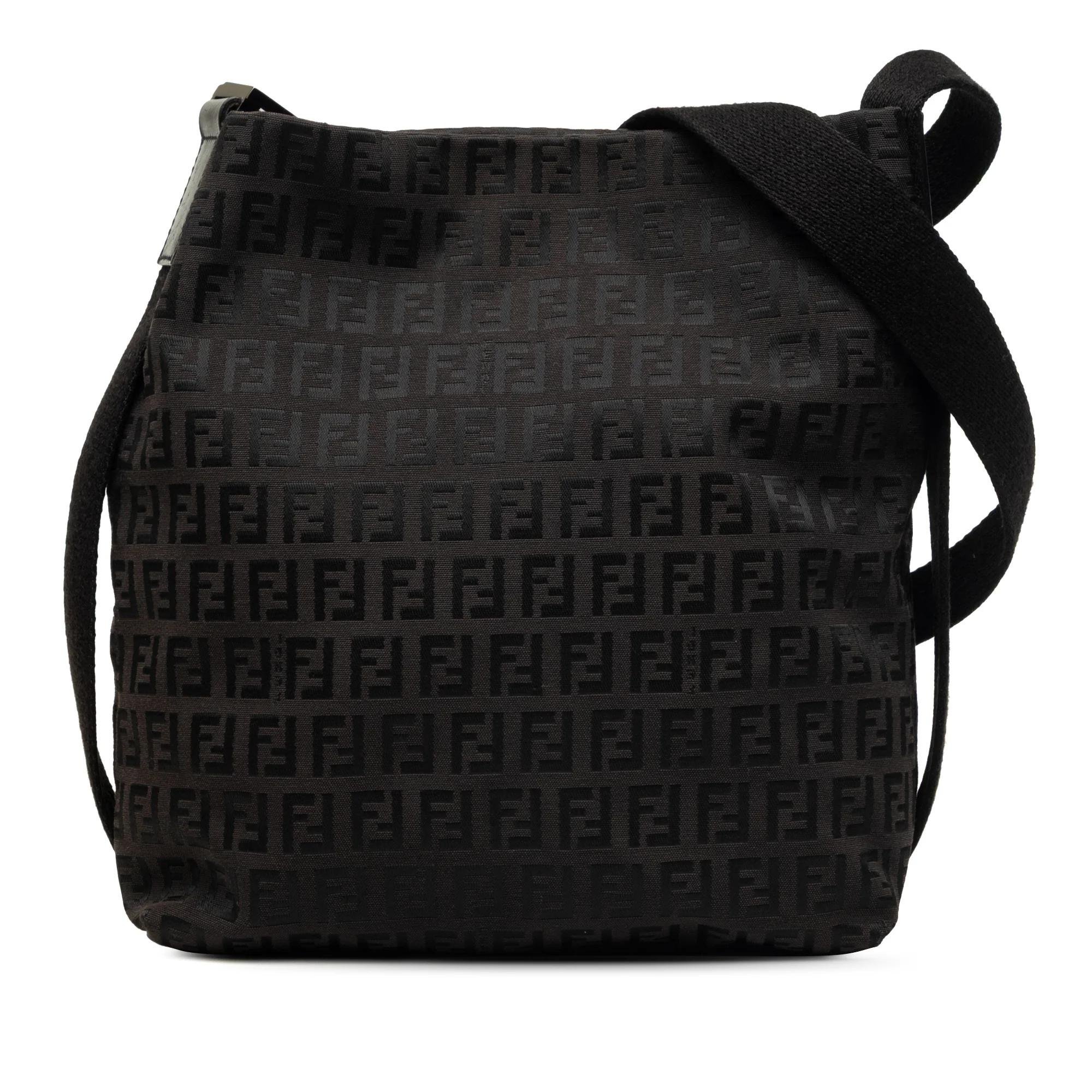 Pocket leather handbag