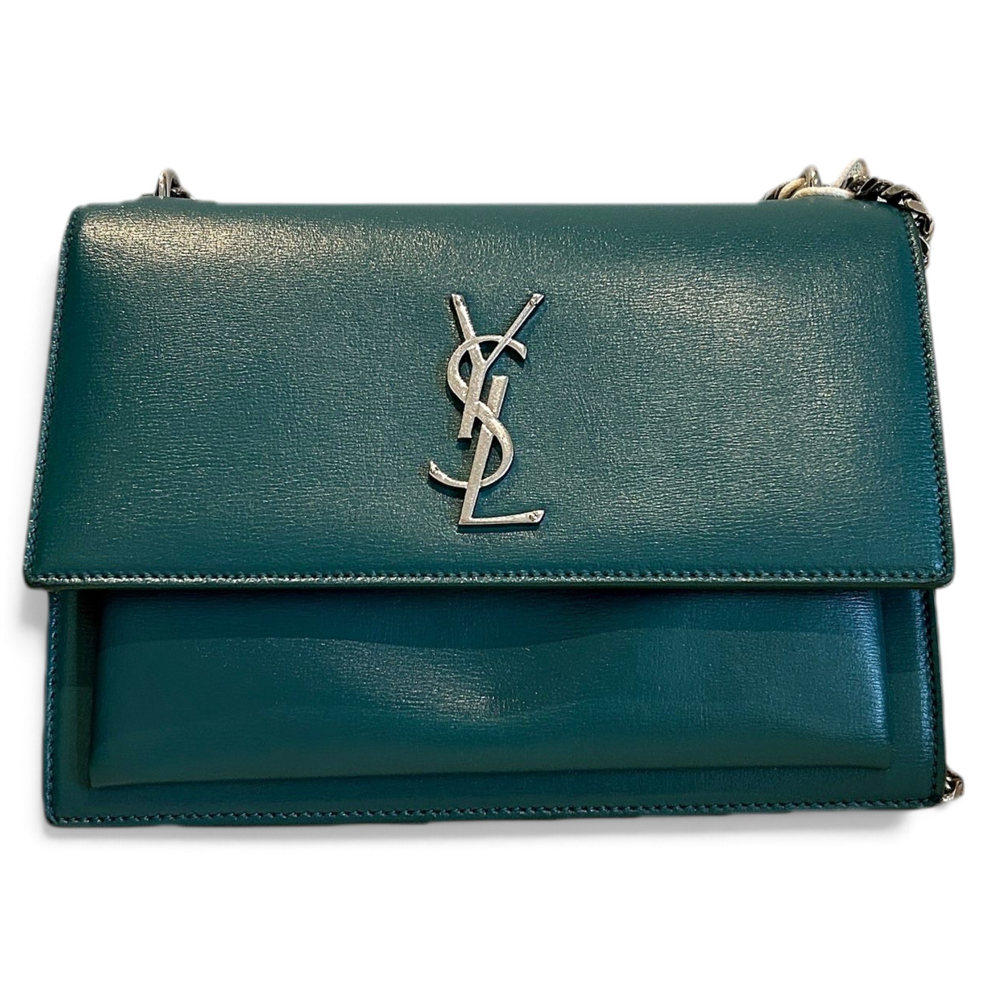 Sunset leather handbag