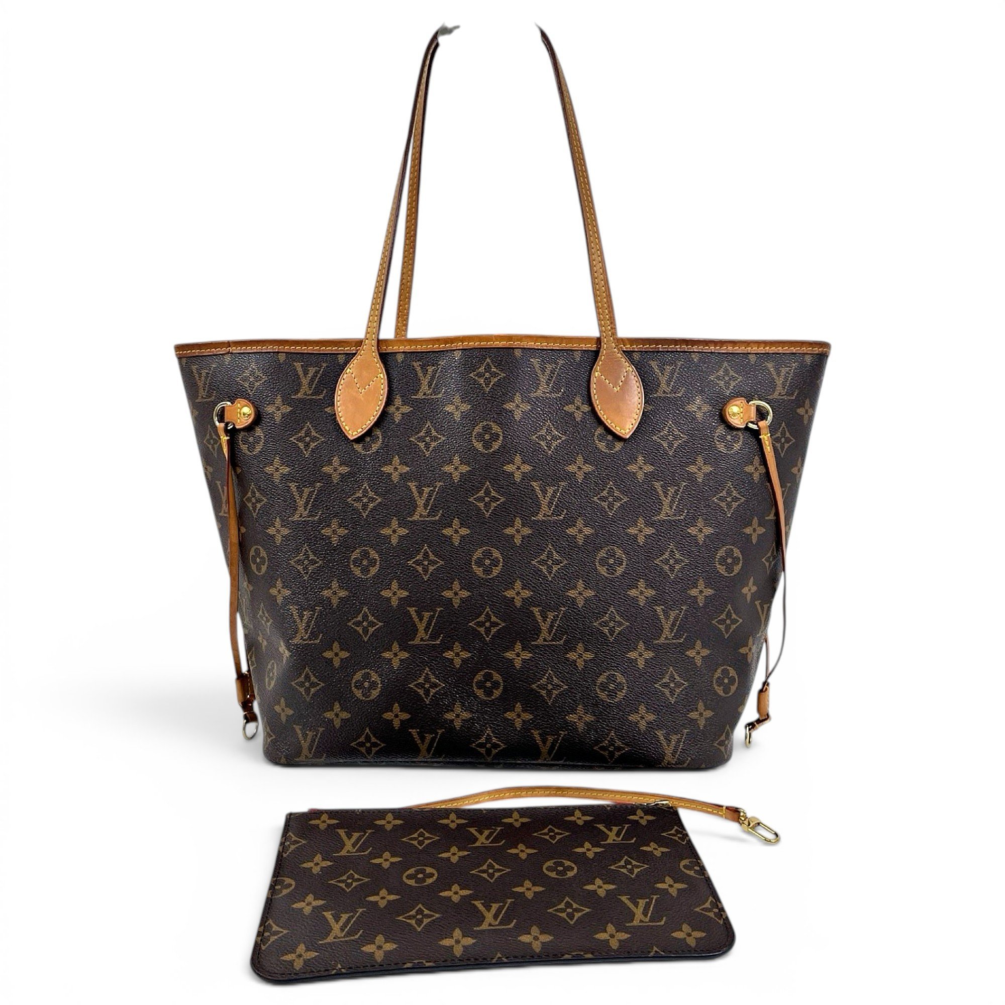 Neverfull leather tote