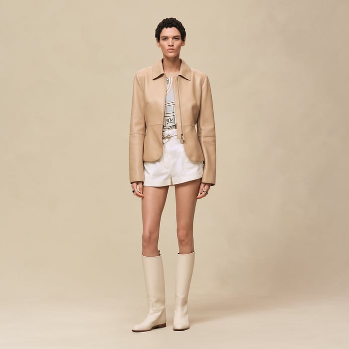 Beige Camel Equestrian Jacket