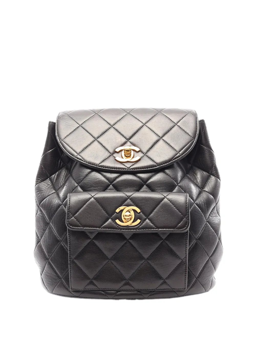 1996-1997 Medium Quilted Lambskin Duma backpack