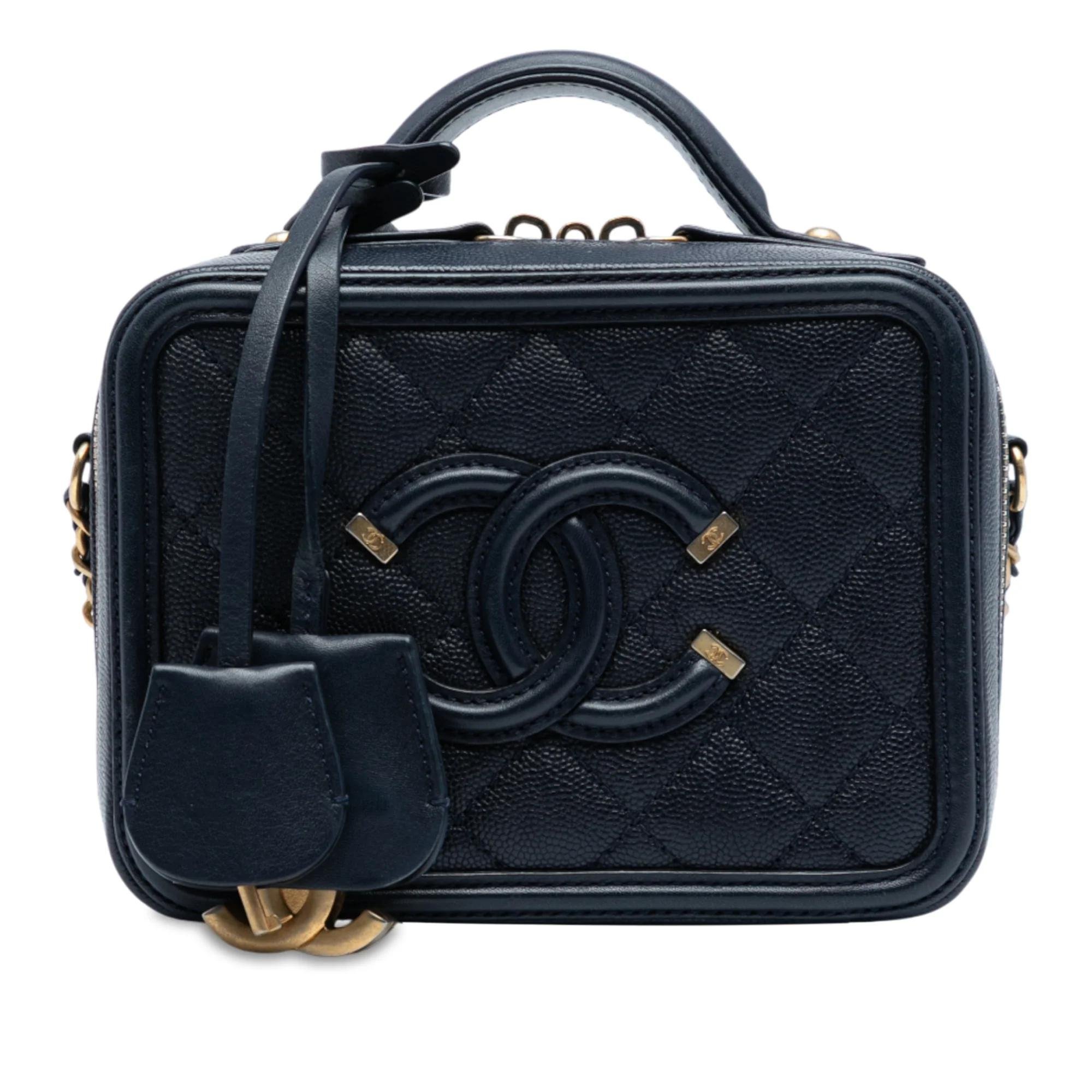 CC Filigree leather handbag