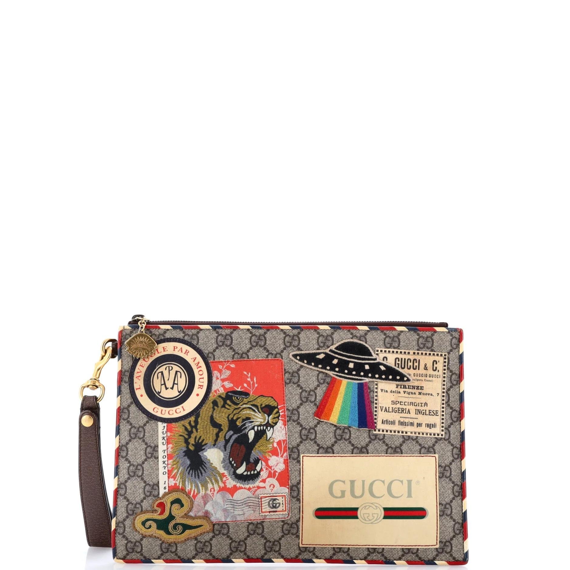 Cloth clutch bag