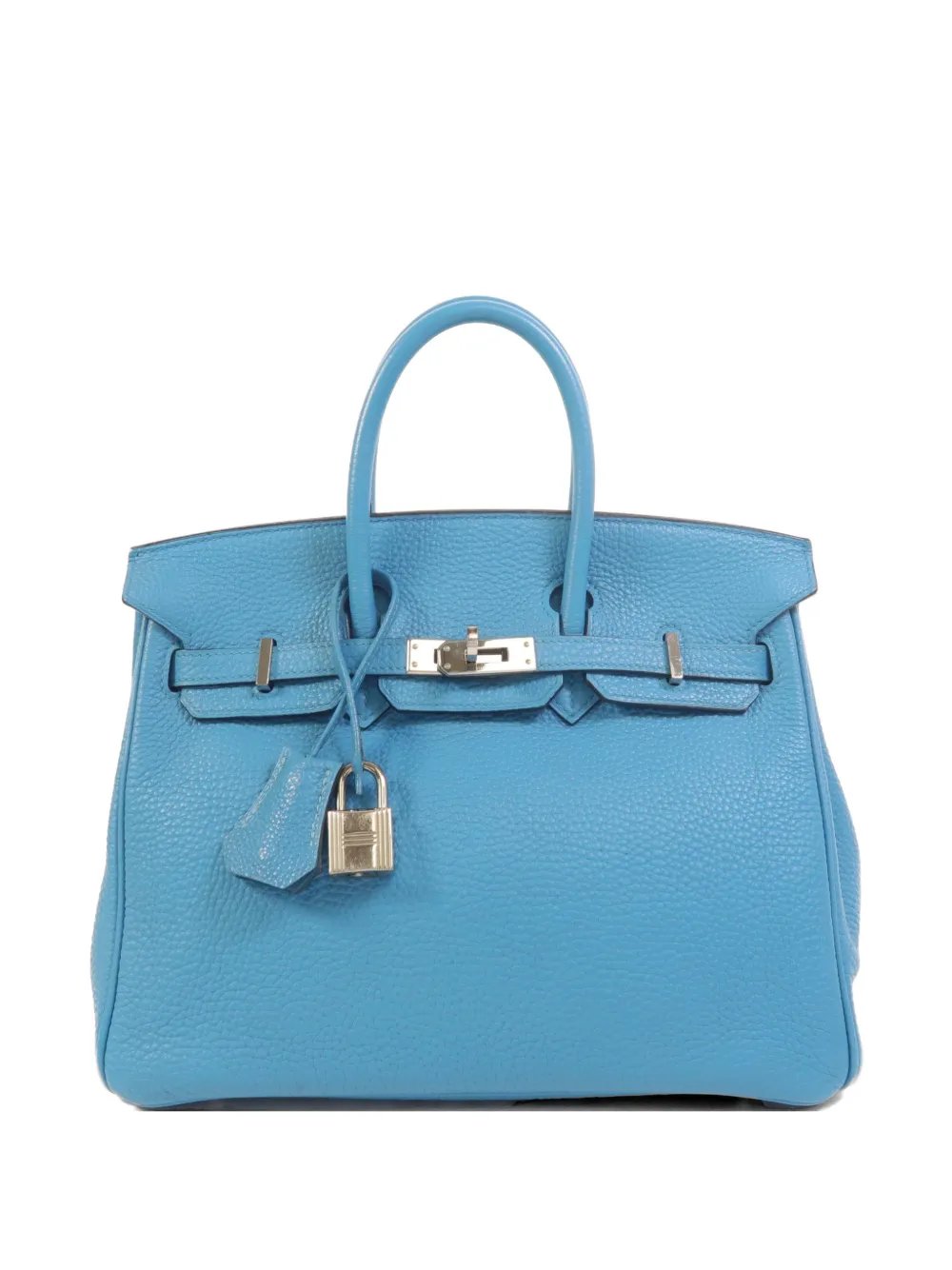 Birkin 25 Togo leather tote bag