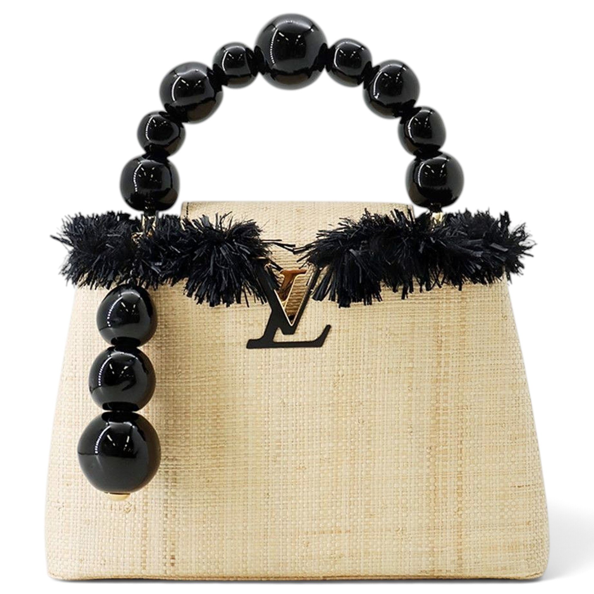 Capucines cloth handbag