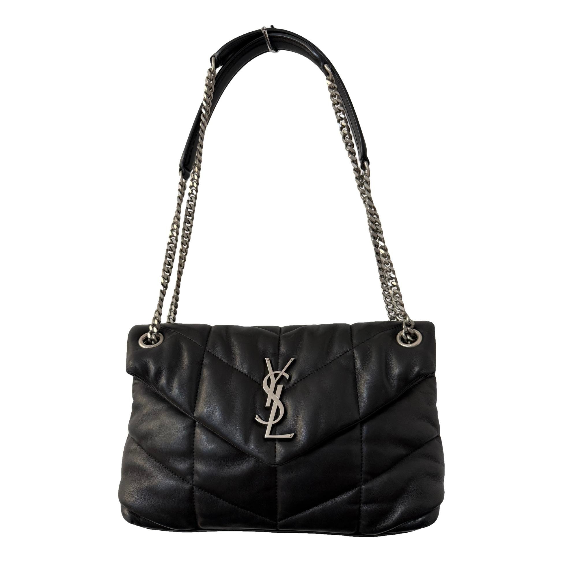 Loulou Puffer leather crossbody bag
