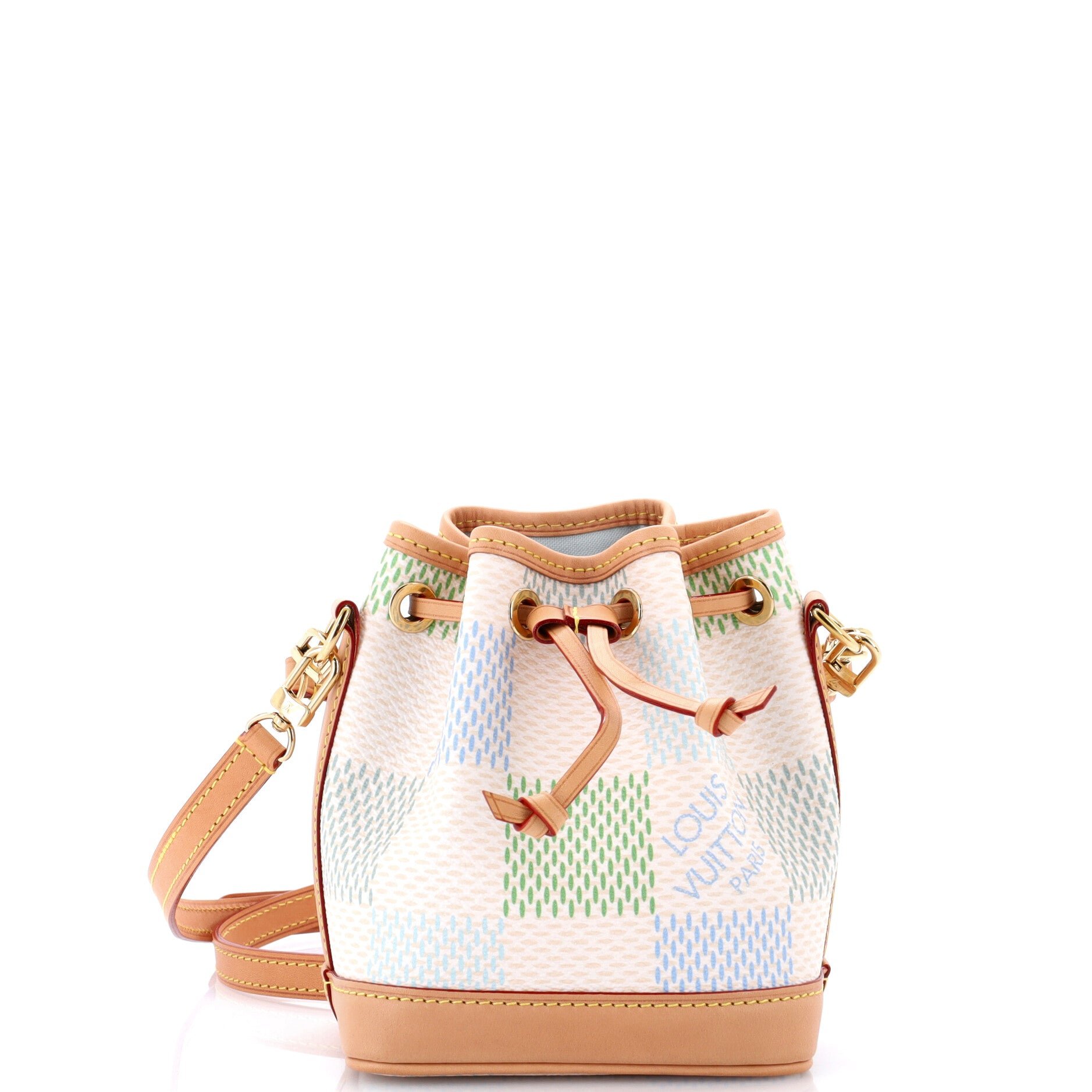 Noe NM Handbag Limited Edition Damierlicious Giant Nano