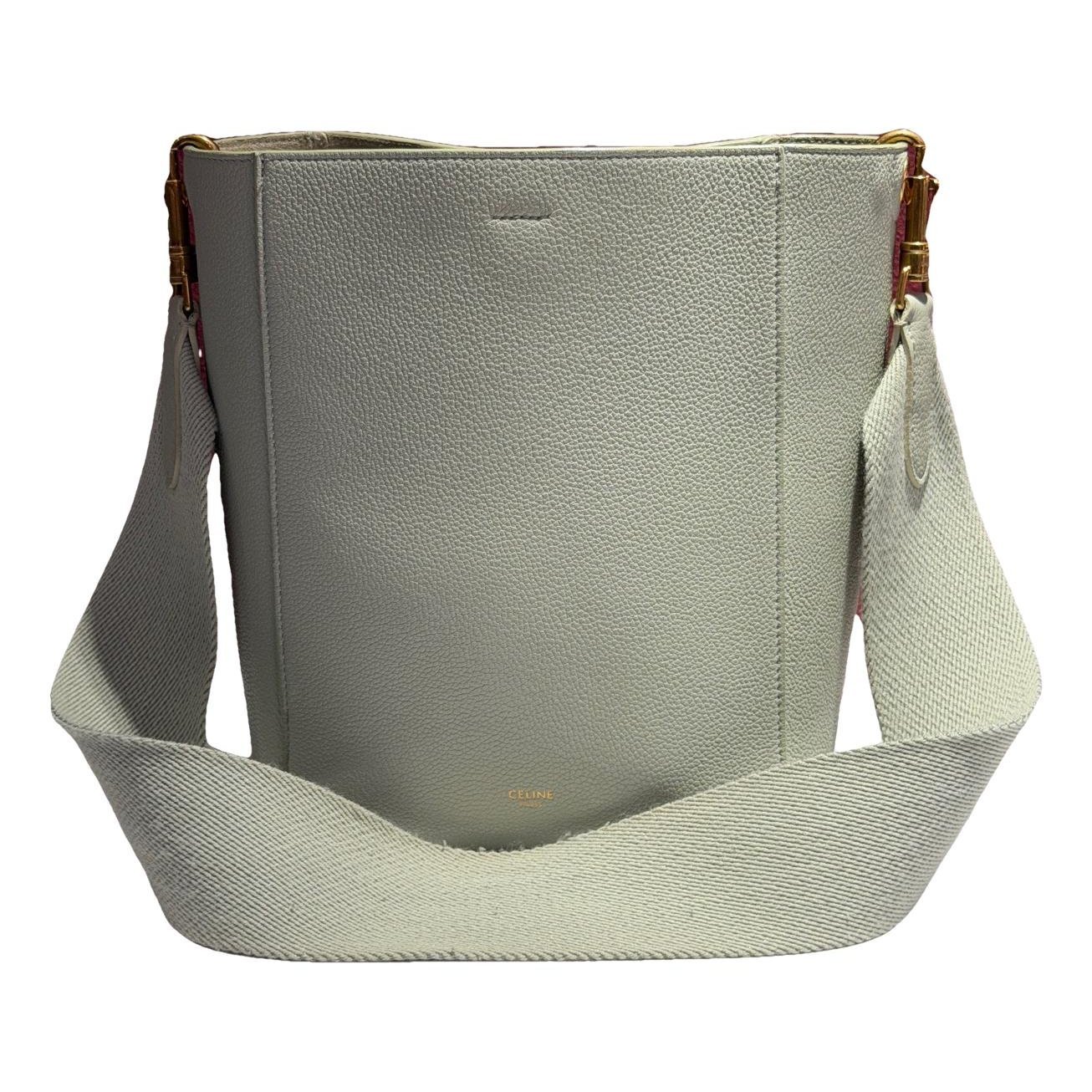Seau Sangle leather handbag