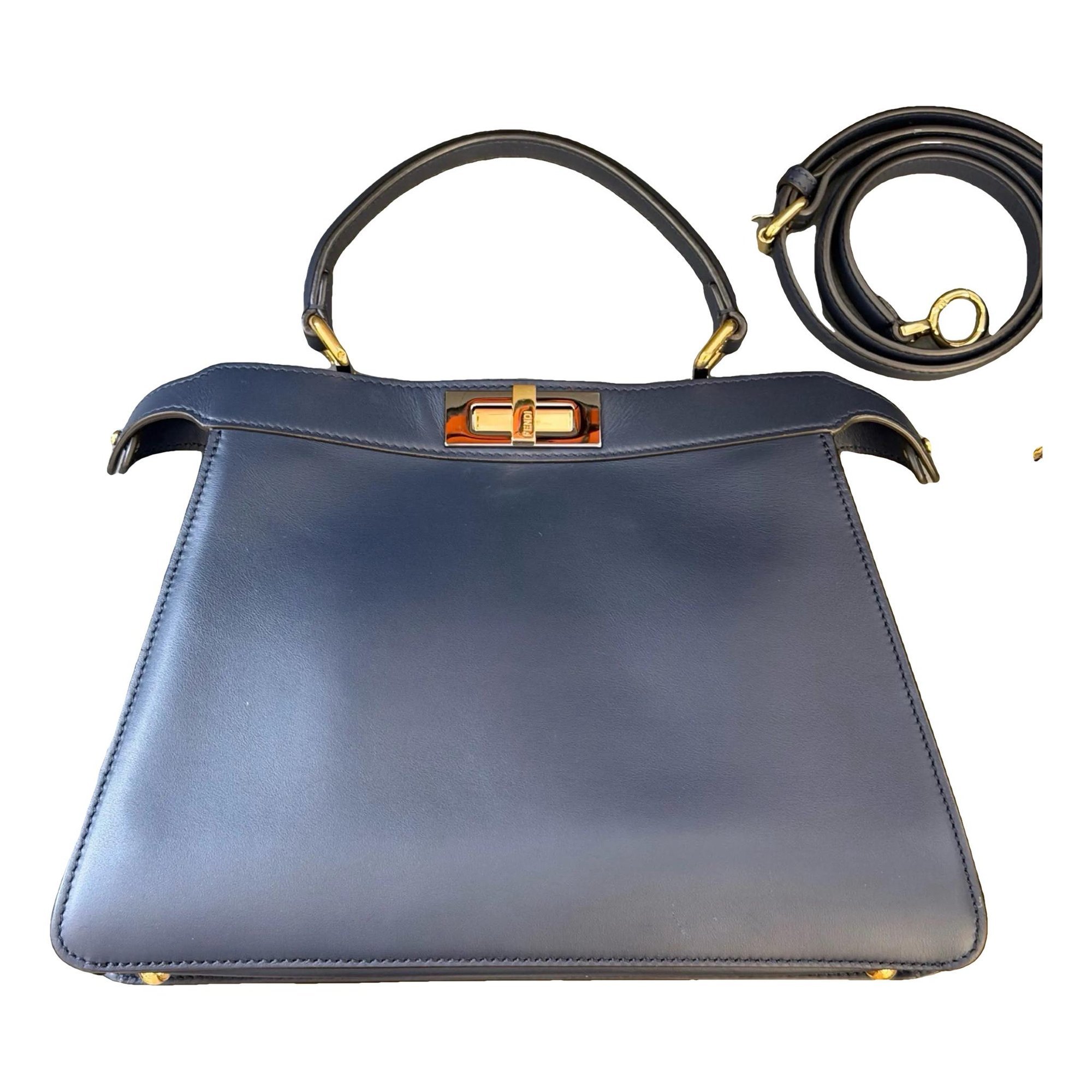 Peekaboo IseeU leather crossbody bag