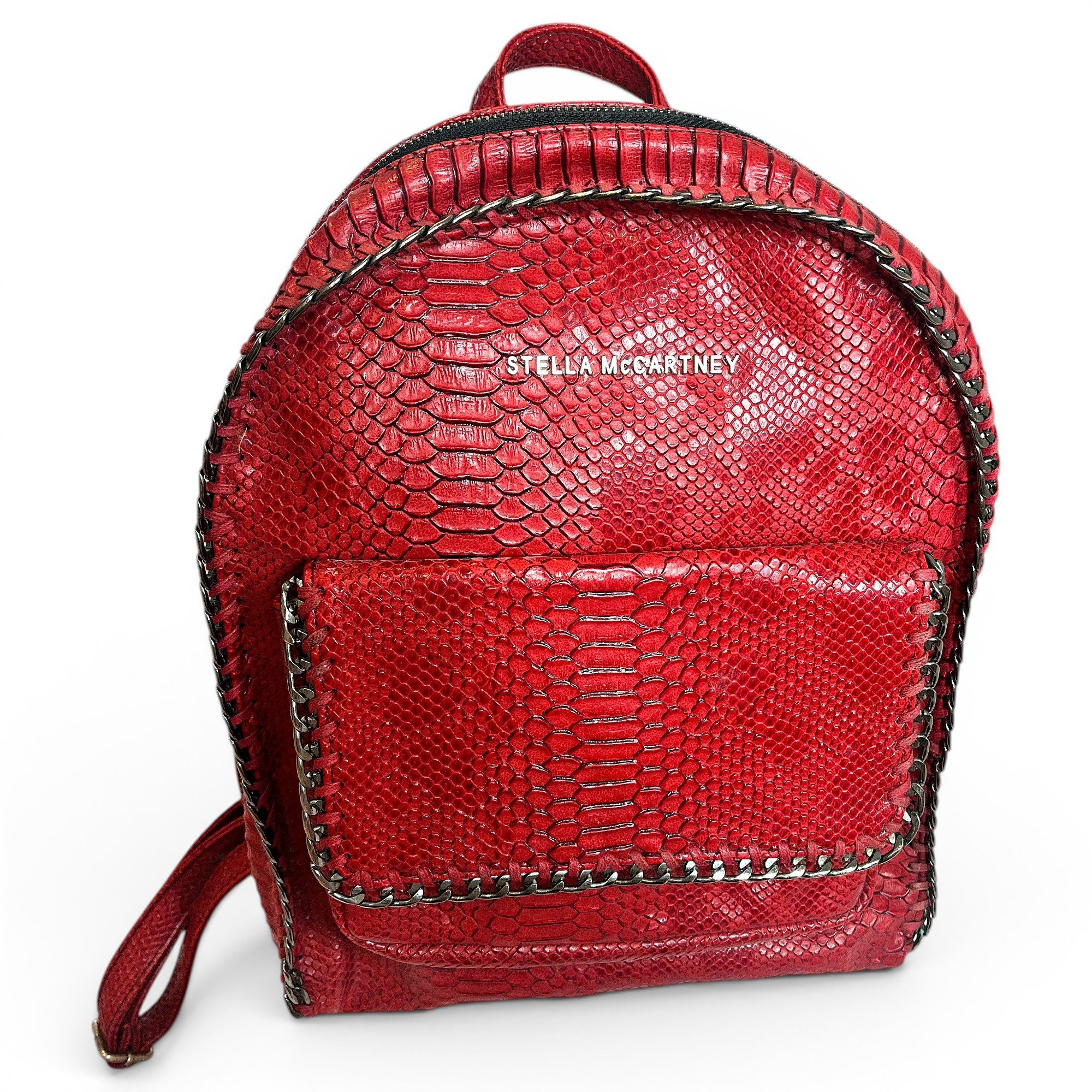 Falabella Go leather backpack