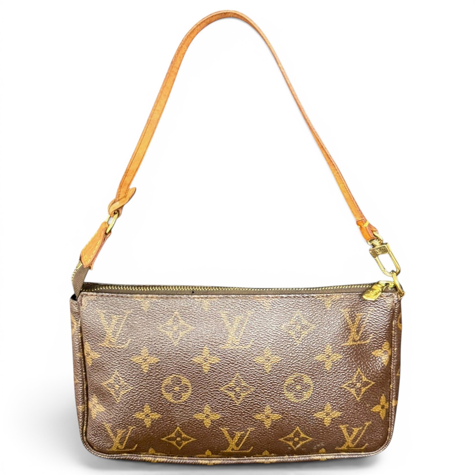 Pochette Accessoire leather handbag