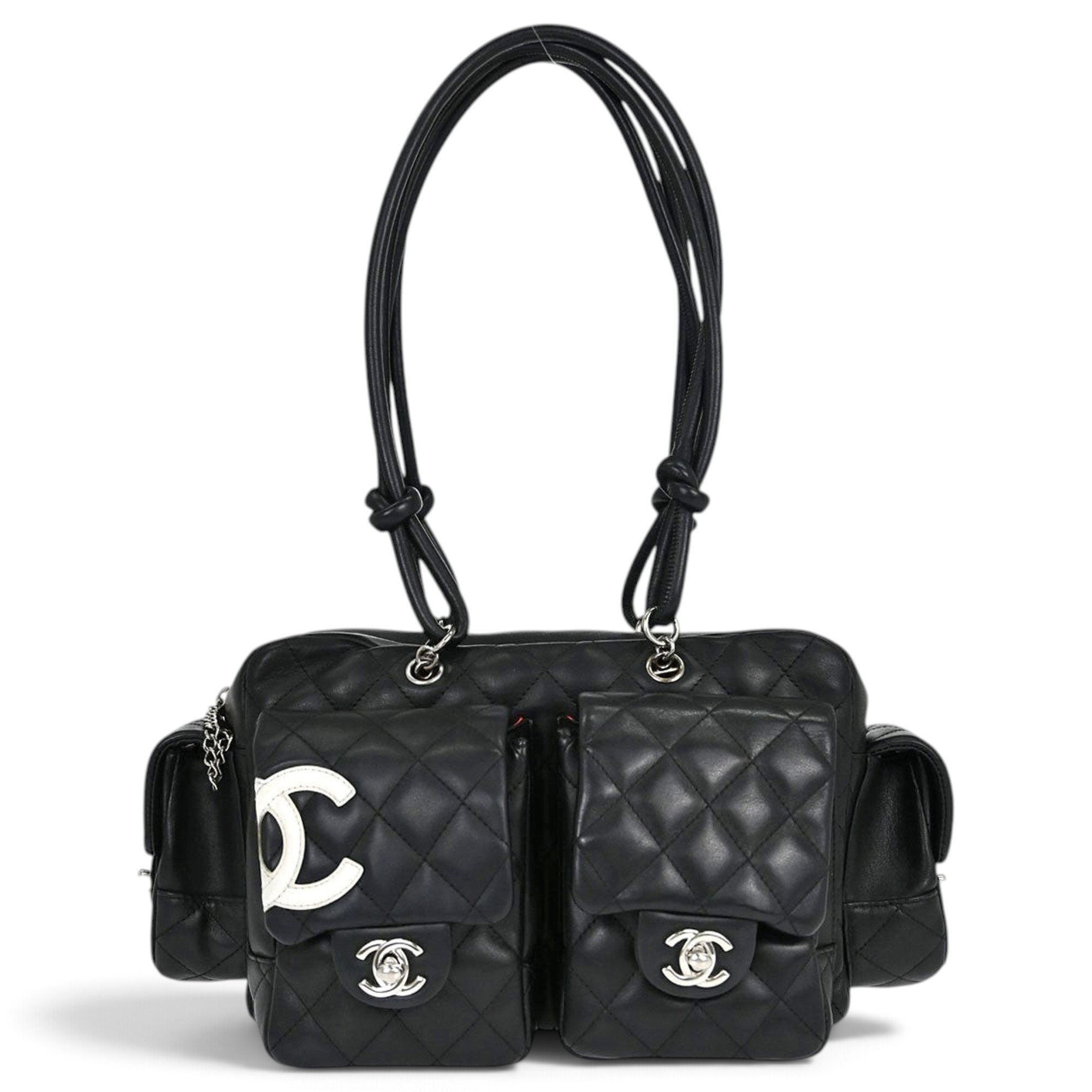 Cambon Reporter leather crossbody bag