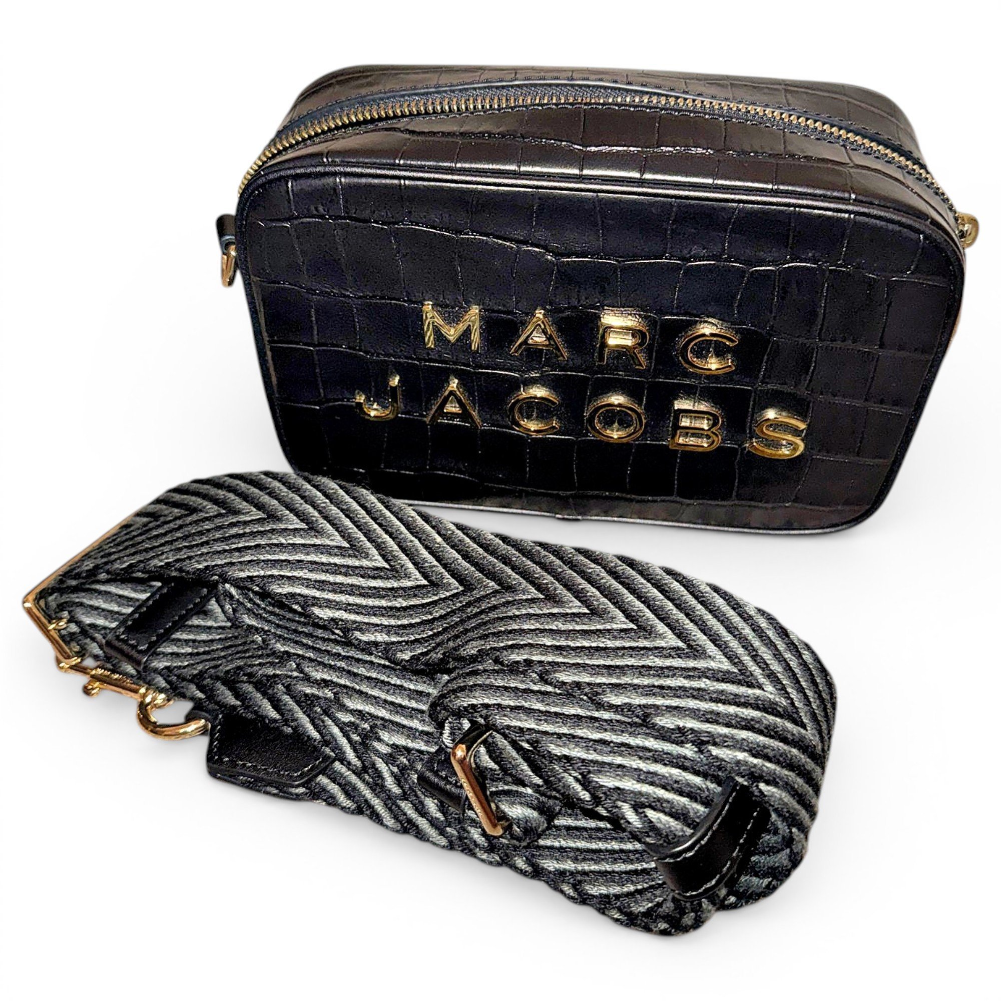 Snapshot leather crossbody bag