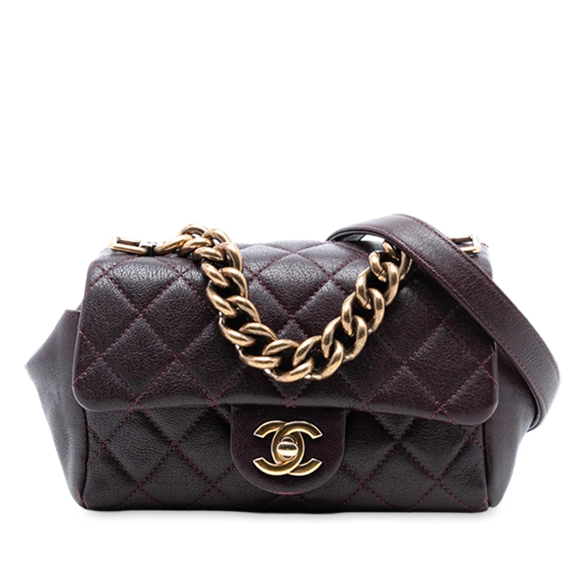 Chanel Trapezio leather satchel