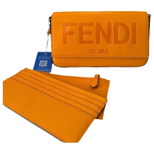 Fendi Wallet On Chain leather crossbody bag
