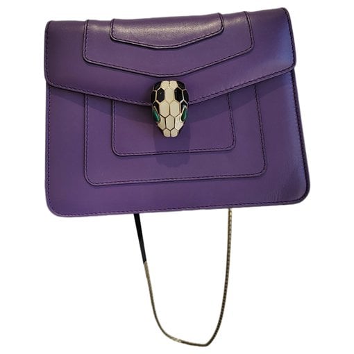 Serpenti leather crossbody bag