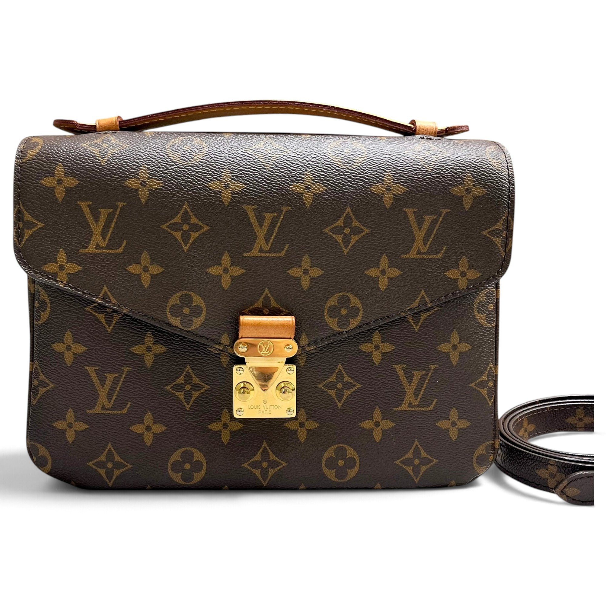 Metis leather handbag