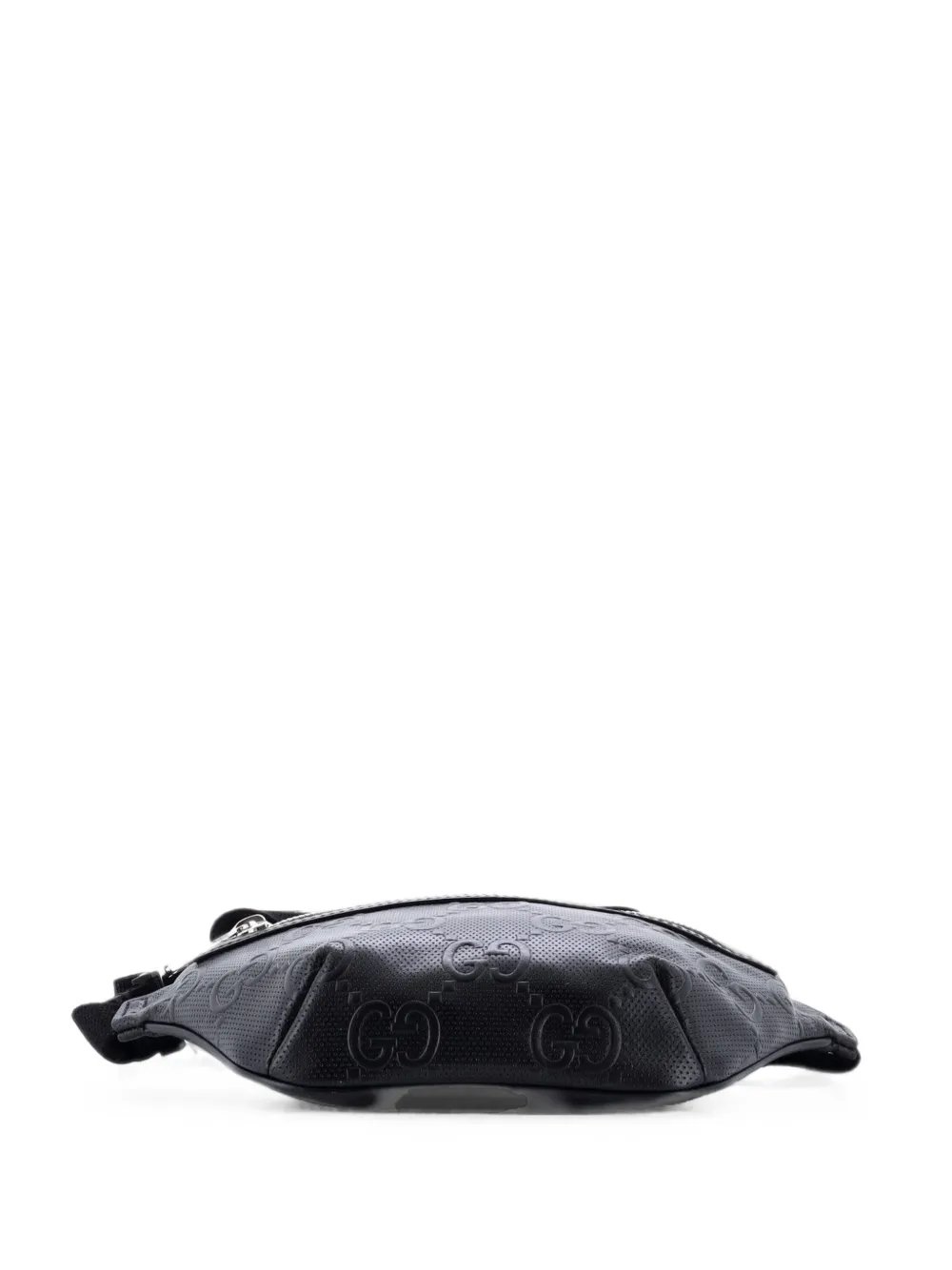 GG Embossed Perforated Leather Small belt bag