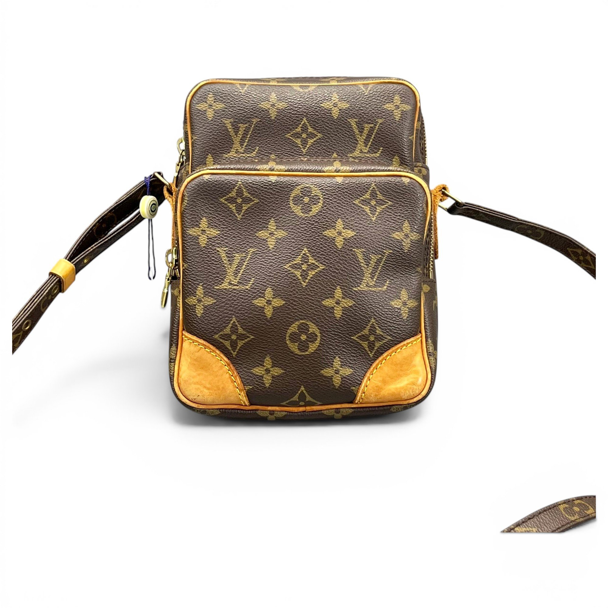 Danube leather crossbody bag