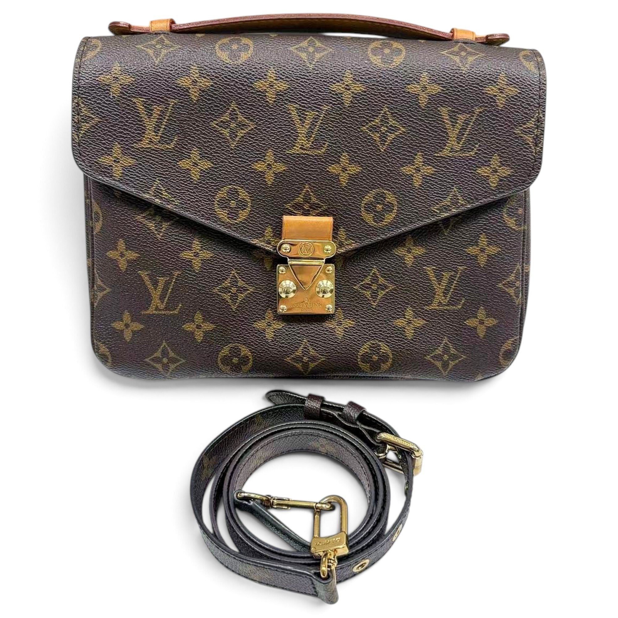 Metis leather crossbody bag