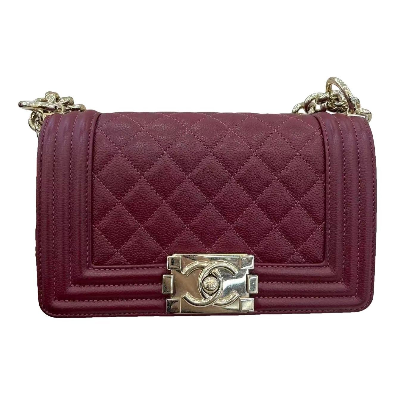 Boy leather crossbody bag