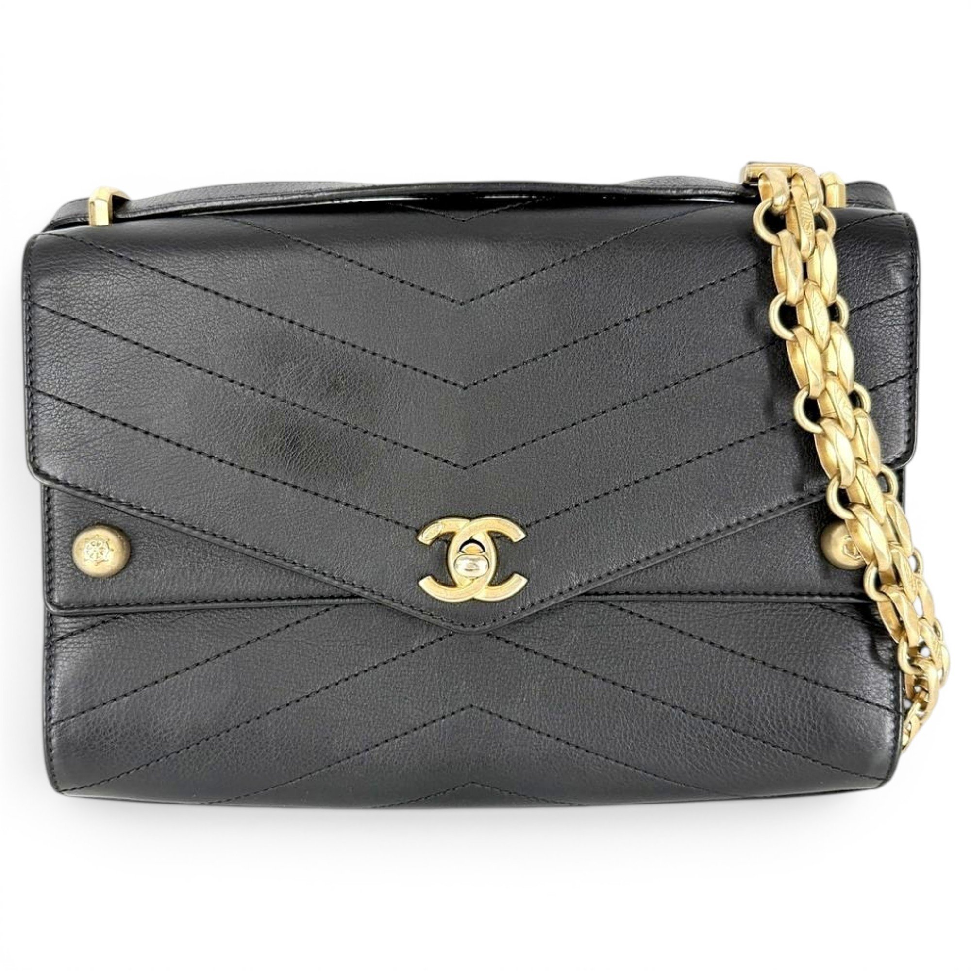 Leather handbag