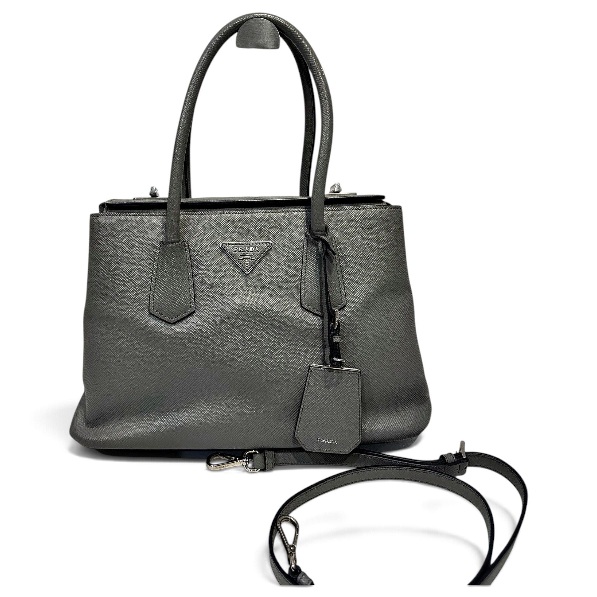 Leather tote