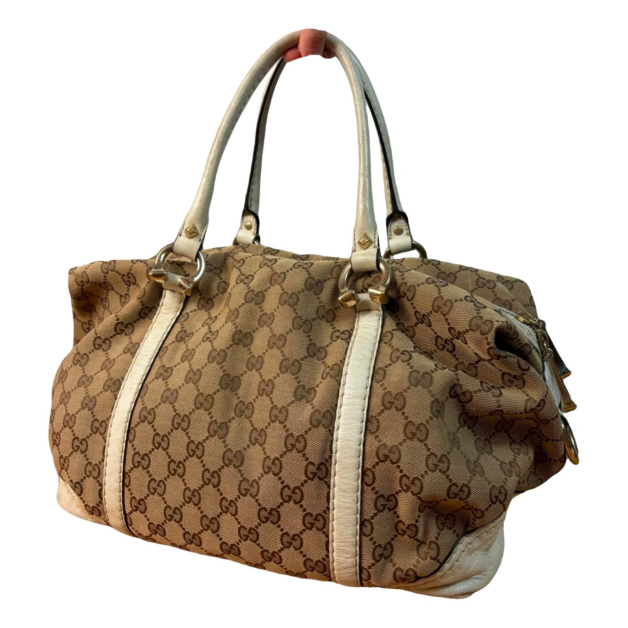 Boston cloth handbag