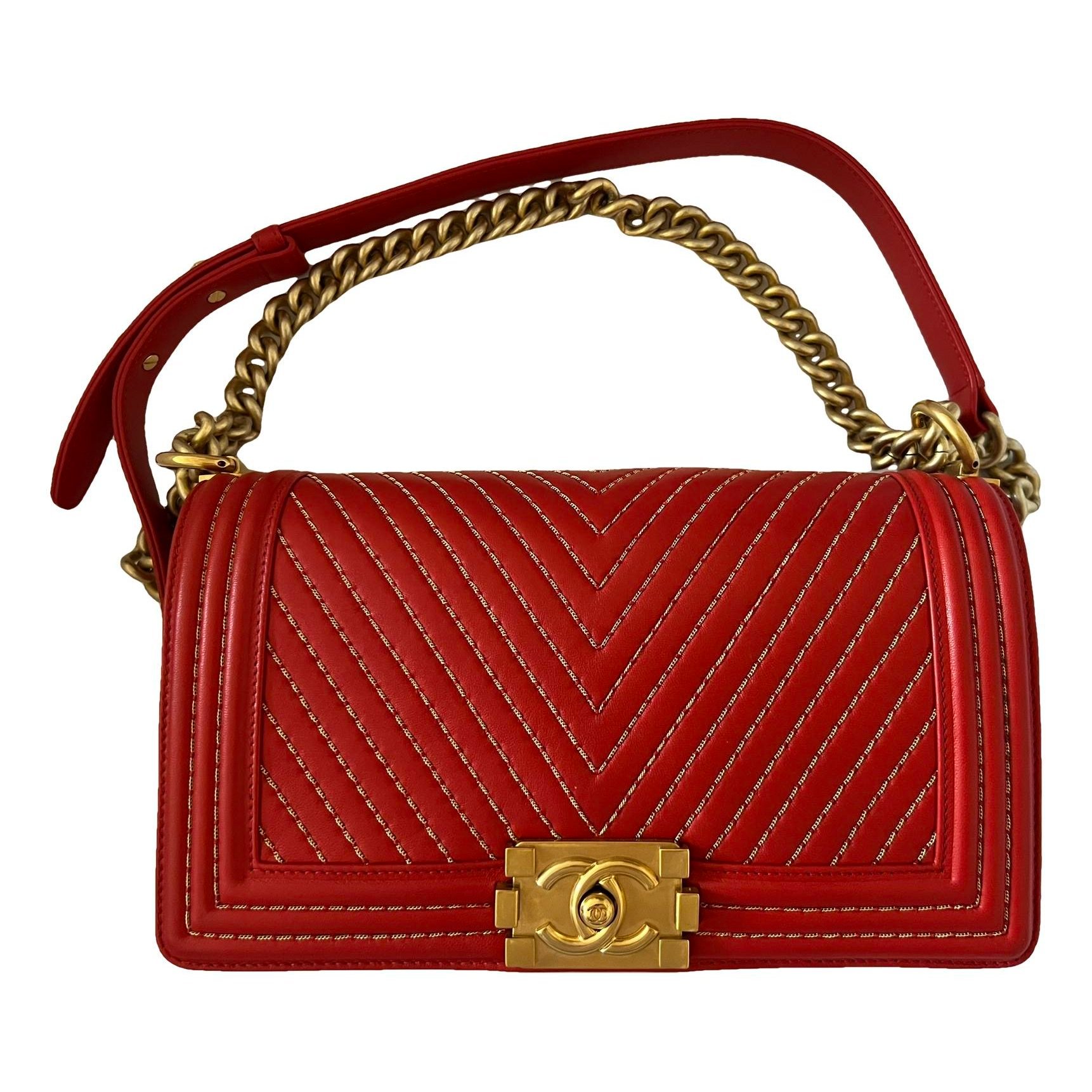 Boy leather handbag