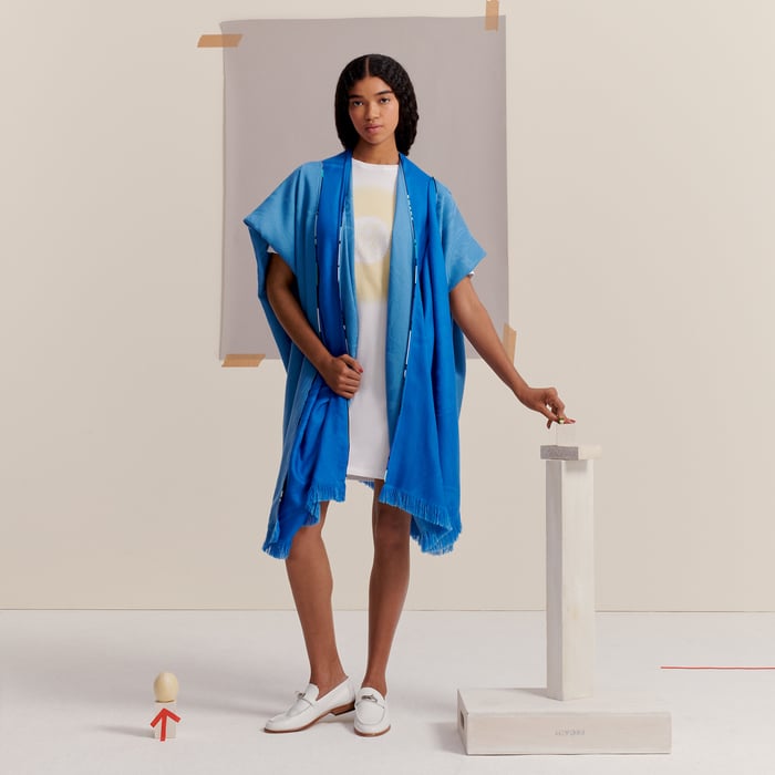 Cold Colors New Libris Reversible Cape