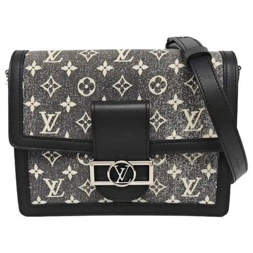 Dauphine cloth crossbody bag